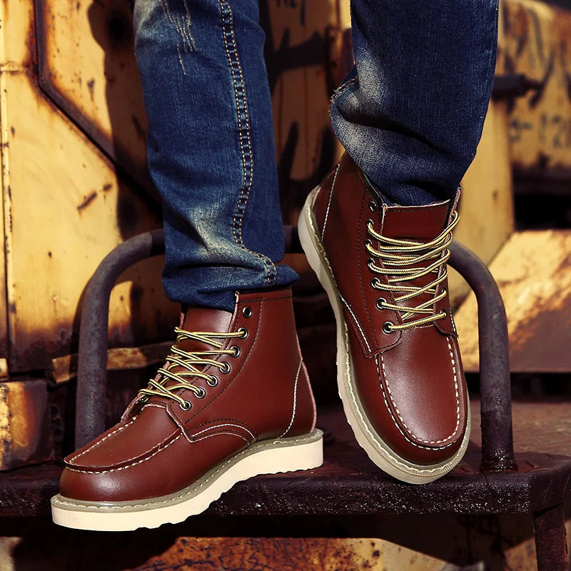 Stivaletti uomo retro