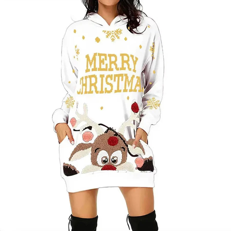 Vestito lungo natalizio donna - Natale