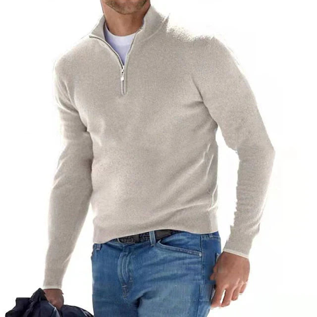 Pullover con Zip Basic