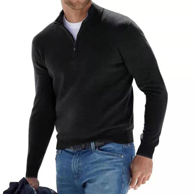 Pullover con Zip Basic