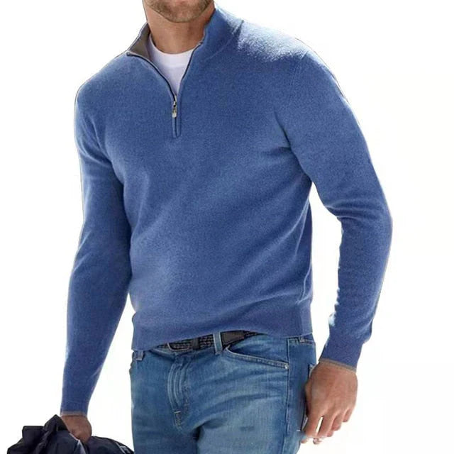 Pullover con Zip Basic