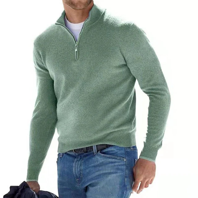 Pullover con Zip Basic