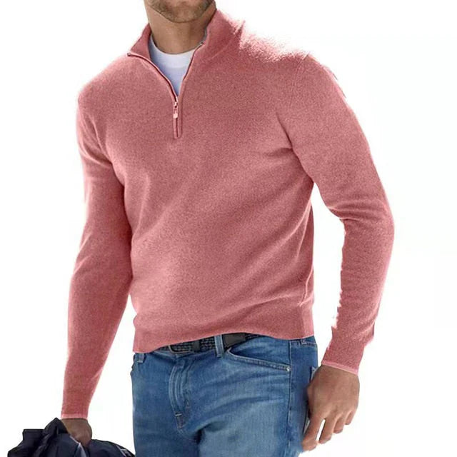 Pullover con Zip Basic