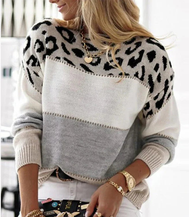 Maglioncino leopard