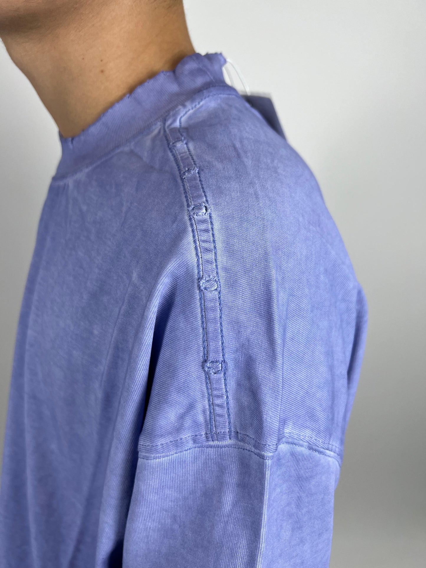 T-shirt washed lilla
