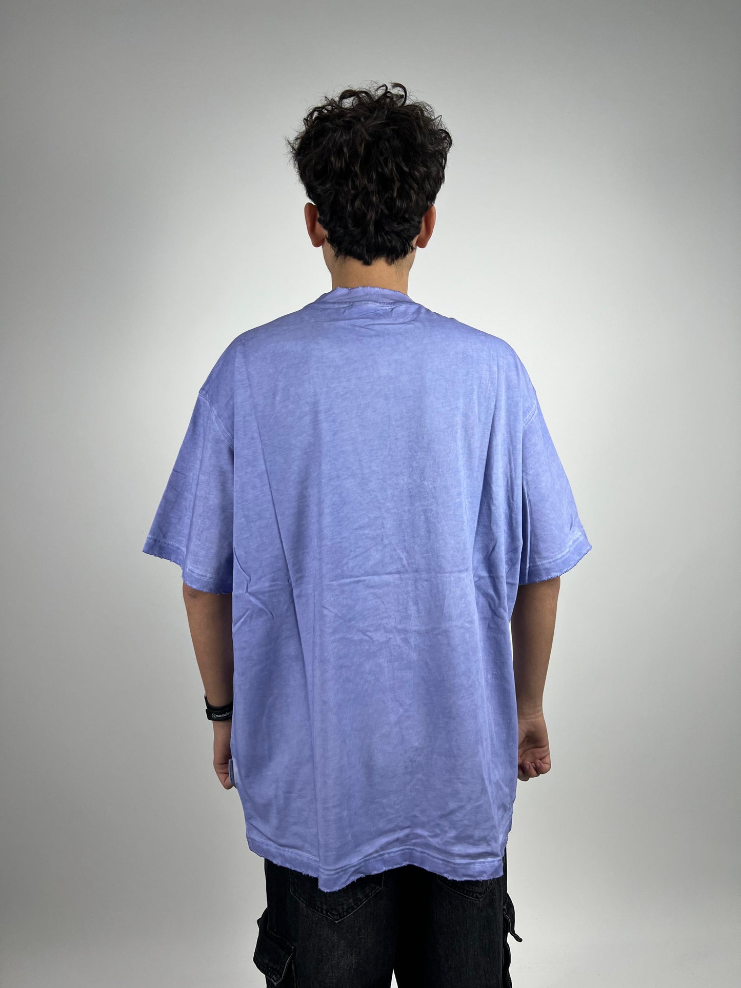 T-shirt washed lilla