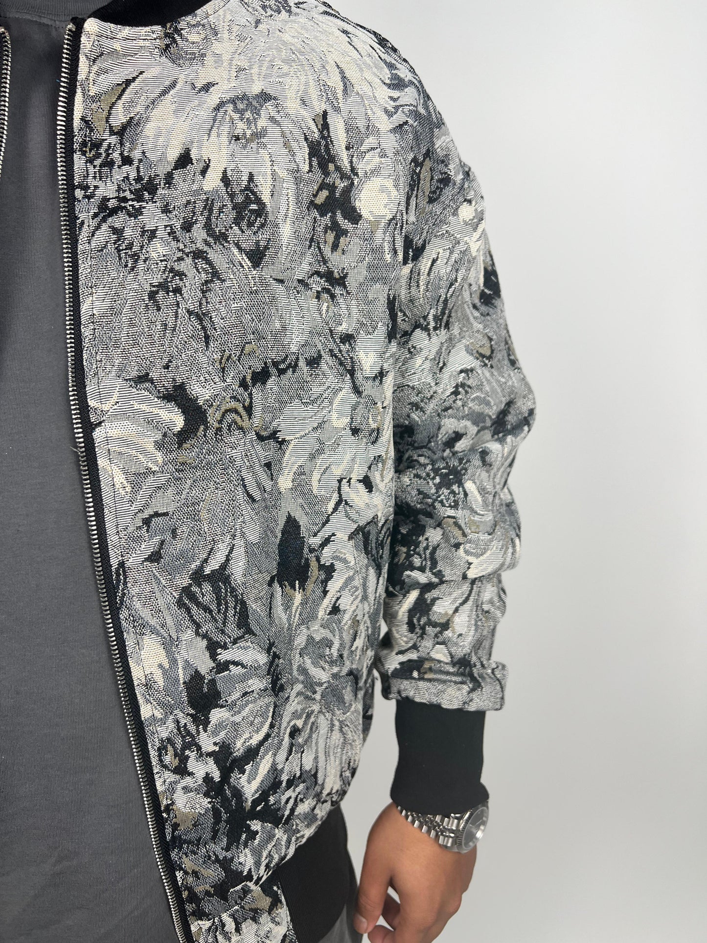 bomber sunflower grey