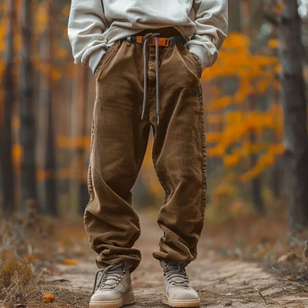 Pantaloni tuta in velluto - West