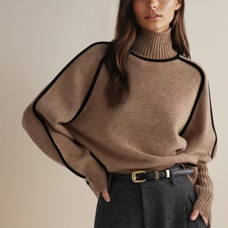 Negozio Laura - Maglione collo alto lusso