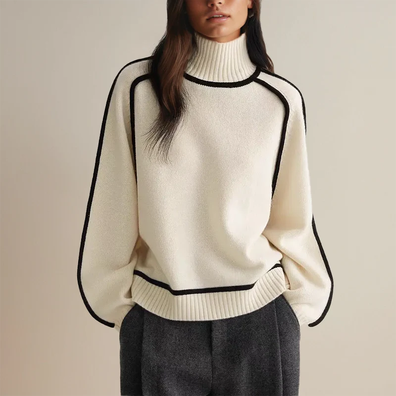 Negozio Laura - Maglione collo alto lusso