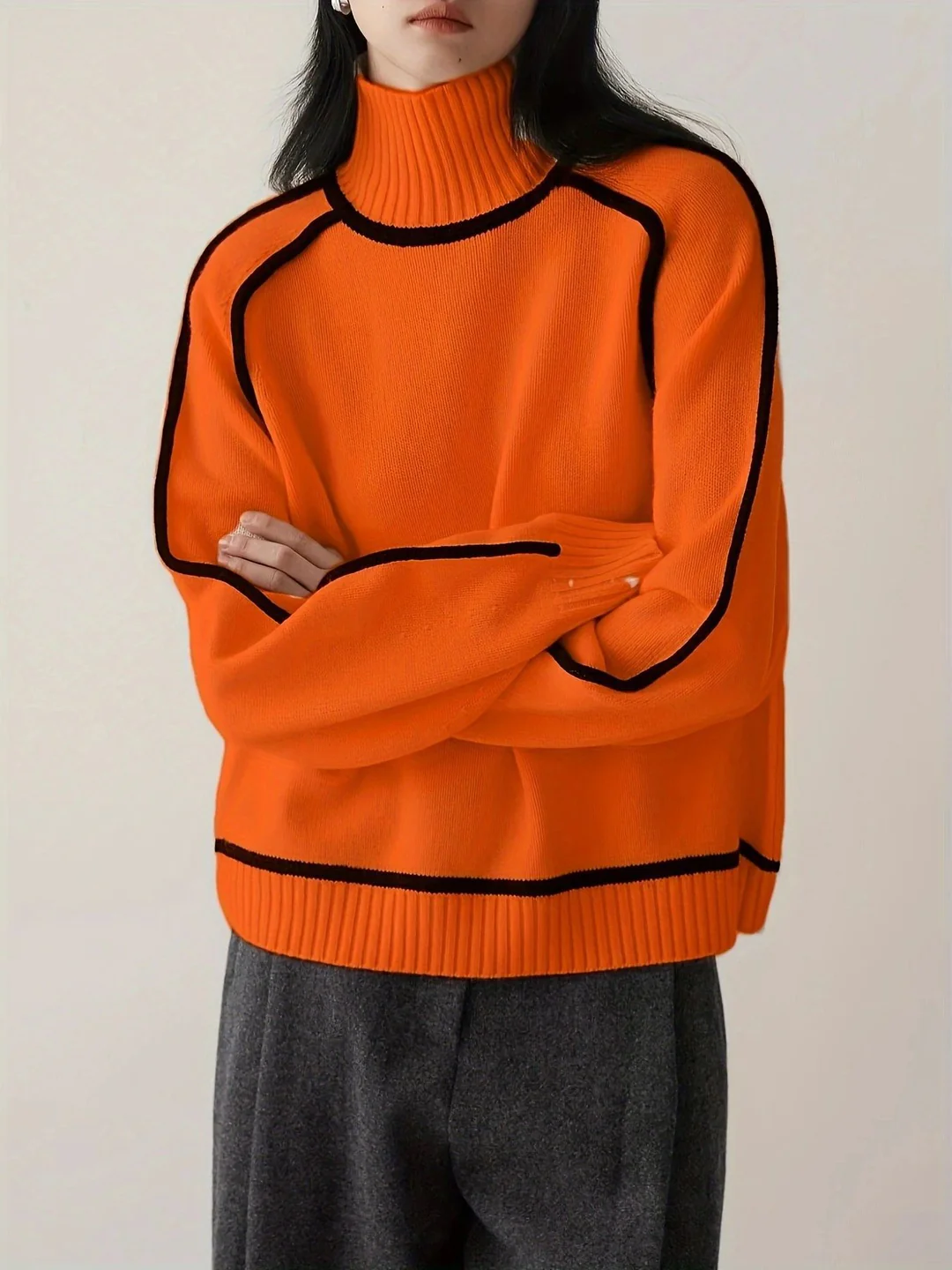 Negozio Laura - Maglione collo alto lusso
