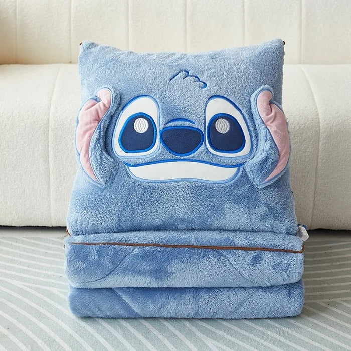 Stitch & Amici™ - Coperta Calda + 2 Cuscini Omaggio inclusi