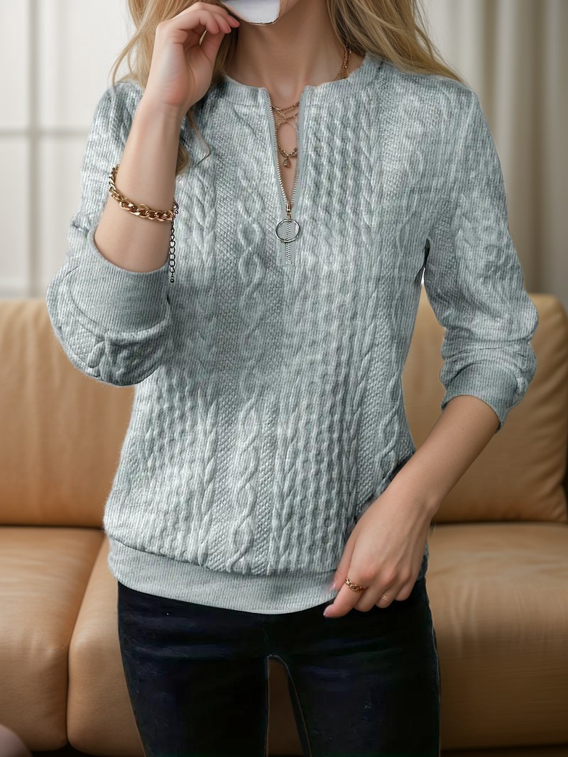 Maglione intrecciato donna