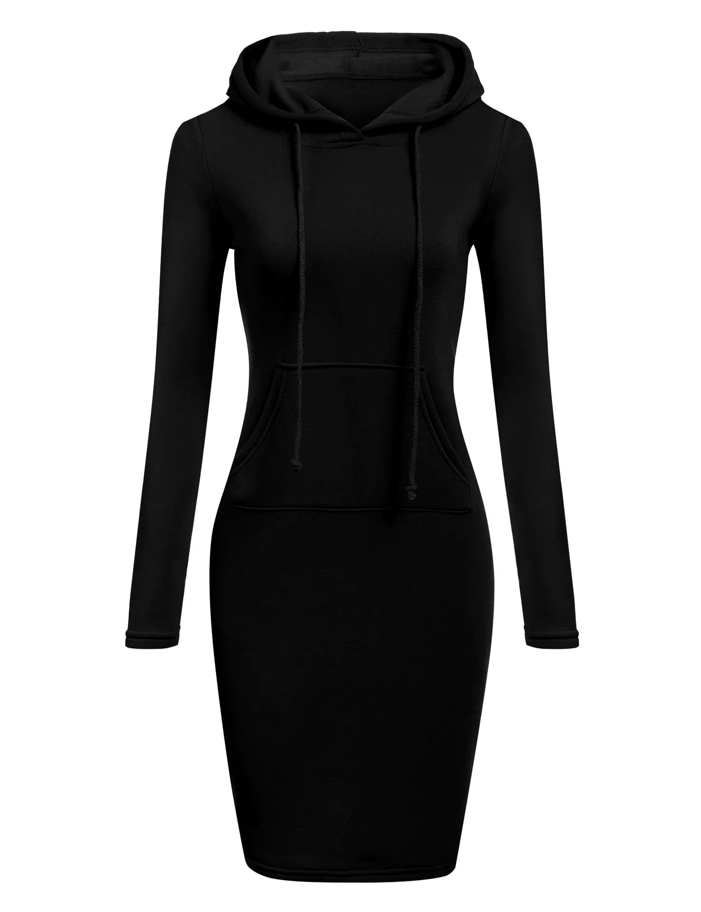 Vestito lungo cappuccio