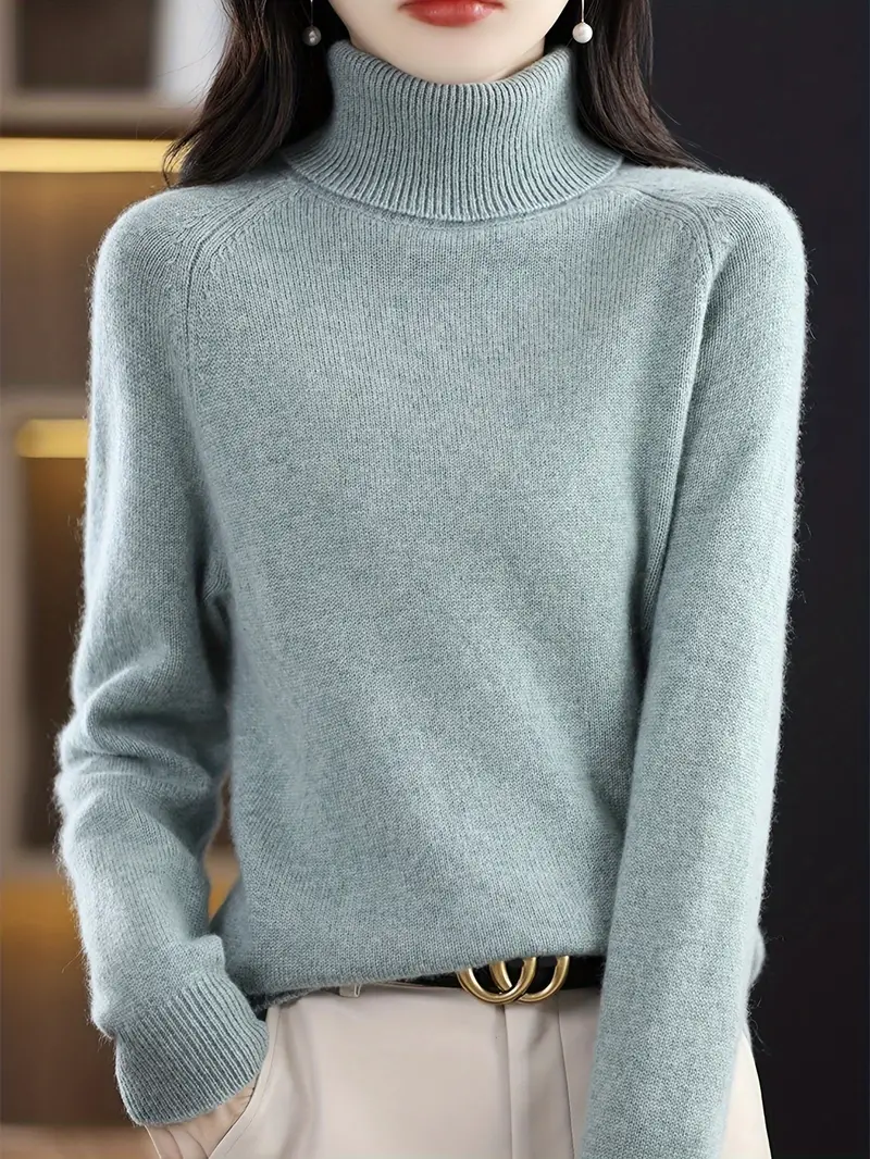 Maglione donna collo alto