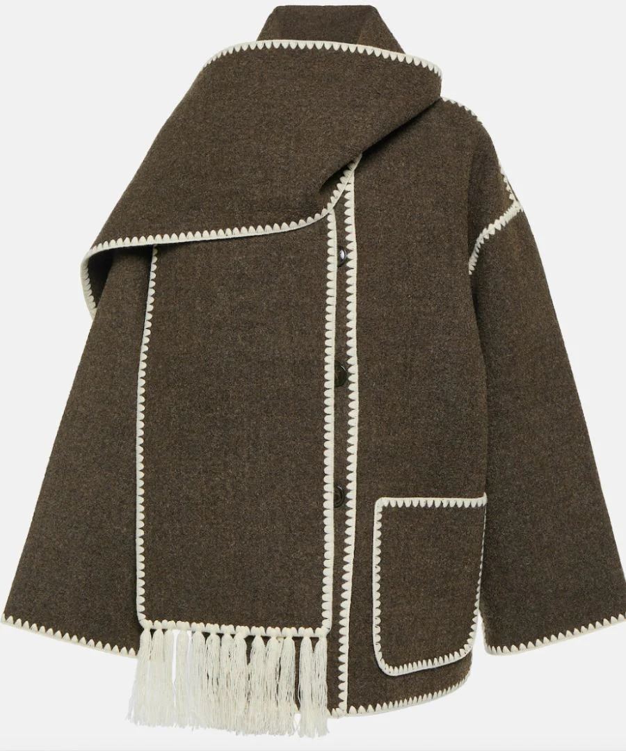 Laura | Cappotto con sciarpa