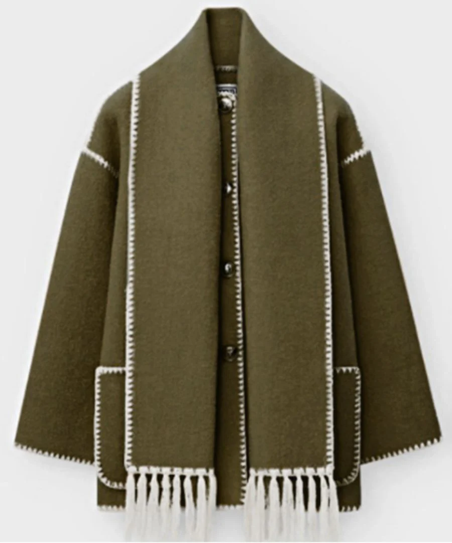 Laura | Cappotto con sciarpa