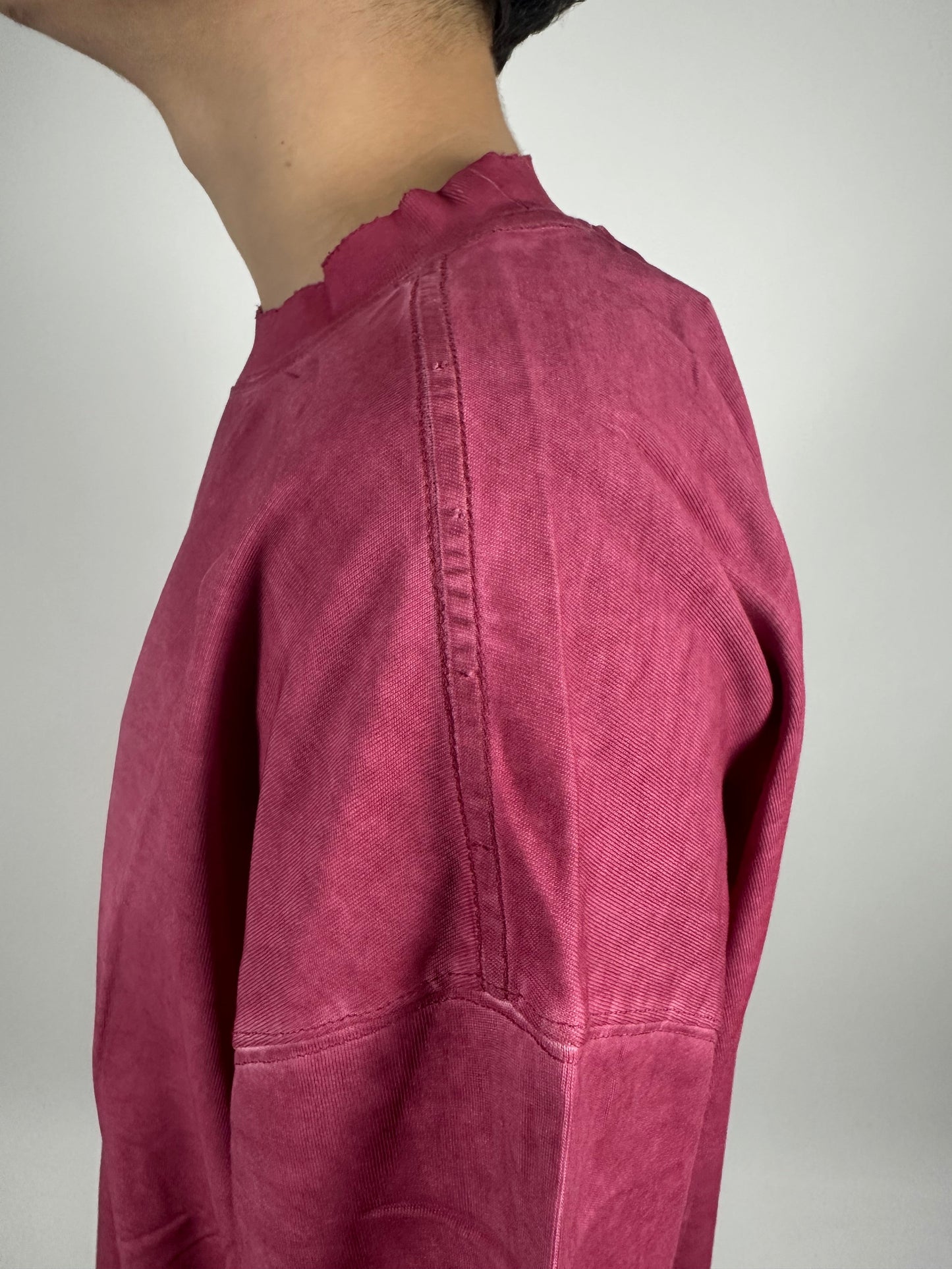 T-shirt washed magenta