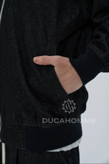 Bomber Denim Nero