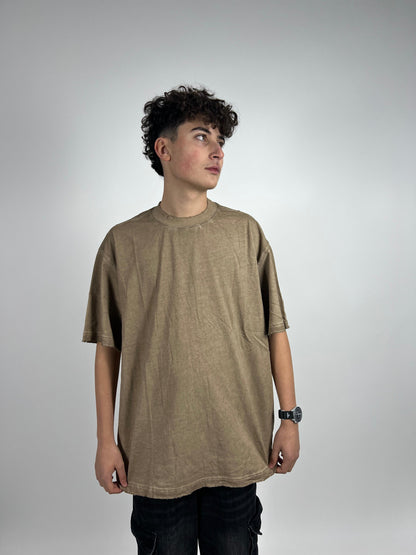 T-shirt washed camel