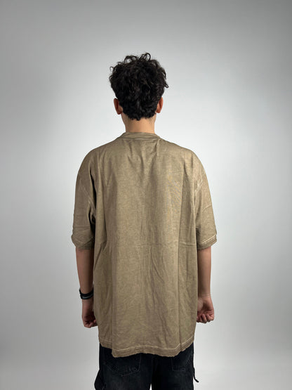 T-shirt washed camel