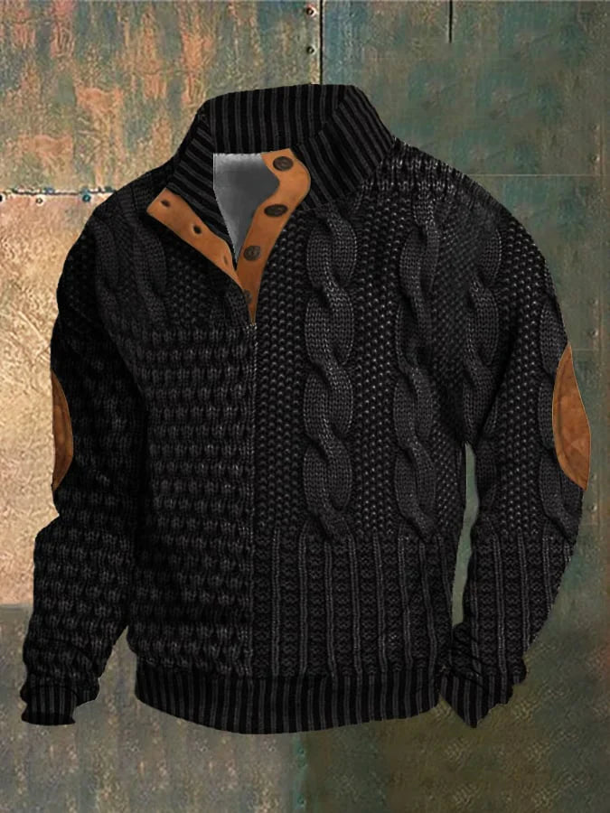 Negozio Laura™ - Maglione in lana intrecciata