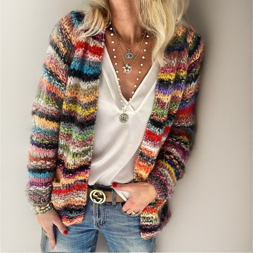 Cardigan Arcobaleno - Sconti Black Friday