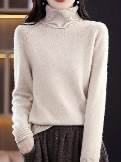 Maglione donna collo alto