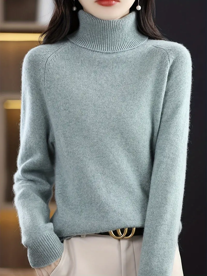 Maglione donna collo alto