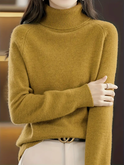 Maglione donna collo alto