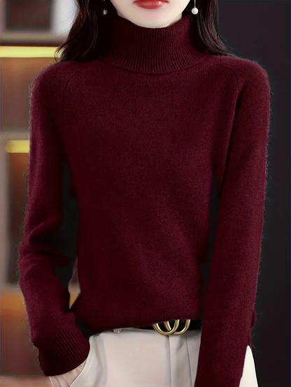 Maglione donna collo alto